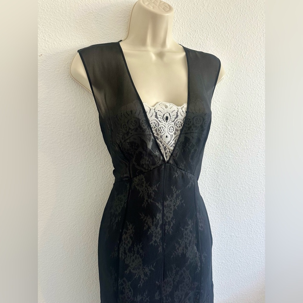 Robert Rodriguez Black Lace Mini Dress - Picture 10 of 15